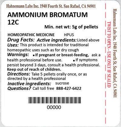 Ammonium Bromatum 12c 5g (Ammonium Bromatum 12c 5g)